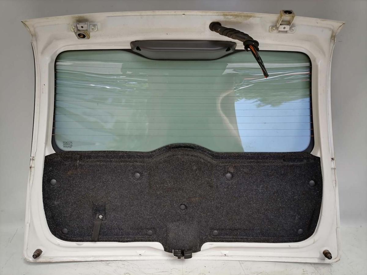 Fiat Panda 169 original Heckklappe mit Scheibe 268 Bianco weiß BJ12